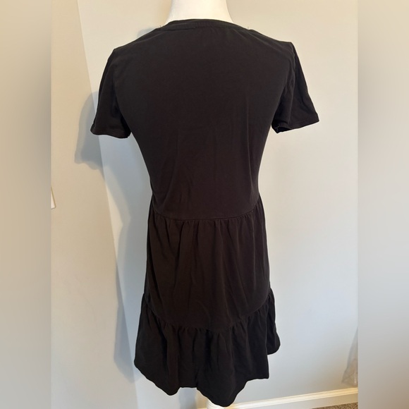J. CREW Tiered Mini Dress in Black - Picture 8 of 10